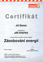 certifikát